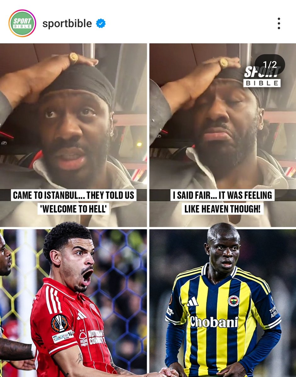 Galatasaray'la özdeşen 'Cehenneme hoş geldiniz" sloganını çalmaya çalışırken tüm dünyaya rezil olmuş Fenerbahçe. Tam onlara yakışır bir iş. 😅