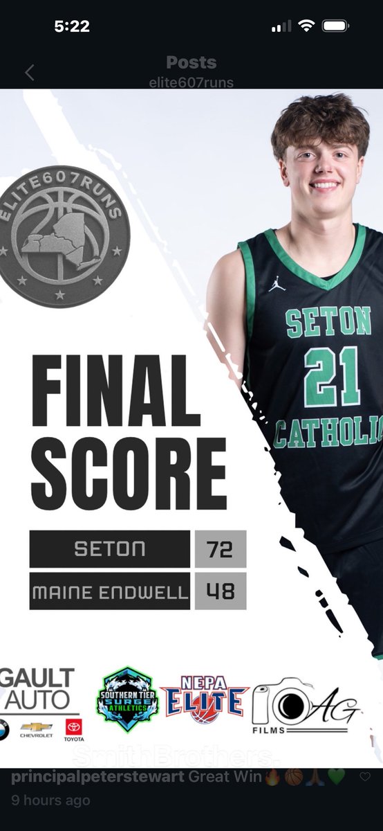 Seton Catholic Central Boys Basketball tweet media