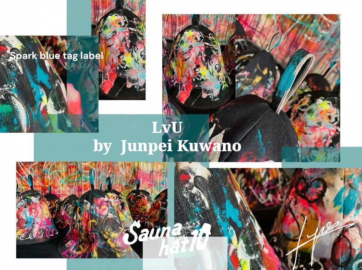 Wearable Art, Stealth Luxury. ​サウナ室に現れる鮮烈な色彩