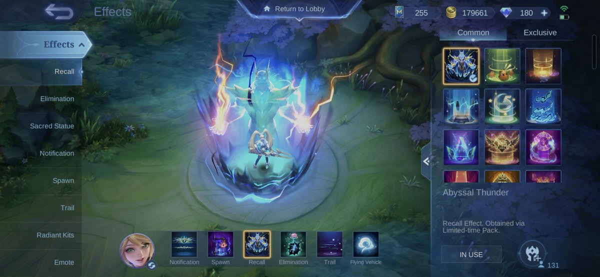 alphdn99's tweet image. Seneng banget abis 500💎 dpt permanen , efek recallnya cakep tebel 😭