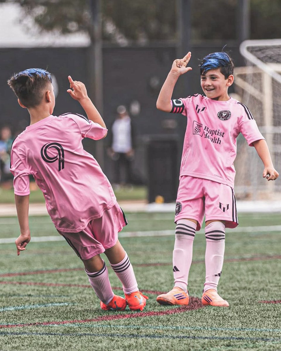 Ciro Messi and Luis Suárez’s son were all smiles celebrating at their tournament over the weekend.

The duo even pulled out the iconic “El Pistolero” celebration. 🔥 

{📸 <a href="/InterMiamiAcad/">Inter Miami CF Academy</a>}