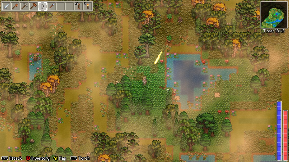 gamespark's tweet photo. 2Dオープンワールドサバイバル『Delverium』デモ版が最大8人オンライン協力プレイに対応！仲間と共に素材集めや農業、ダンジョン攻略を進めよう
https://t.co/x3mU12ib1Z

日本語対応し2026年リリース予定です。 https://t.co/pvsQH7c5sa