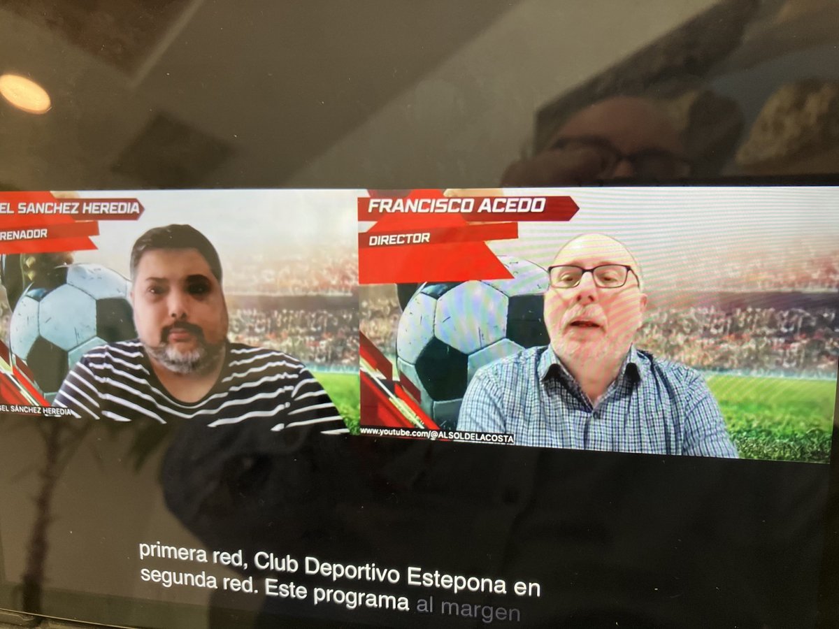 #Futbol ⁦<a href="/Primera_RFEF/">Primera Federación Versus e-Learning</a>⁩ #SegRFEF **En #LaPreviaTV analizamos los rivales del ⁦<a href="/marbella_fc/">Marbella FC</a>⁩ y ⁦<a href="/CDEstepona/">C.D. Estepona</a>⁩ con @acedotor y ⁦⁦<a href="/MrAngelSanchez1/">Ángel Sánchez Heredia</a>⁩   **Produce <a href="/cuquita1982/"><a href="/alsoldelacosta/">@alsoldelacosta</a> @Marbellalifestyle_rtv</a> y ⁦@alsoldelacosta⁩