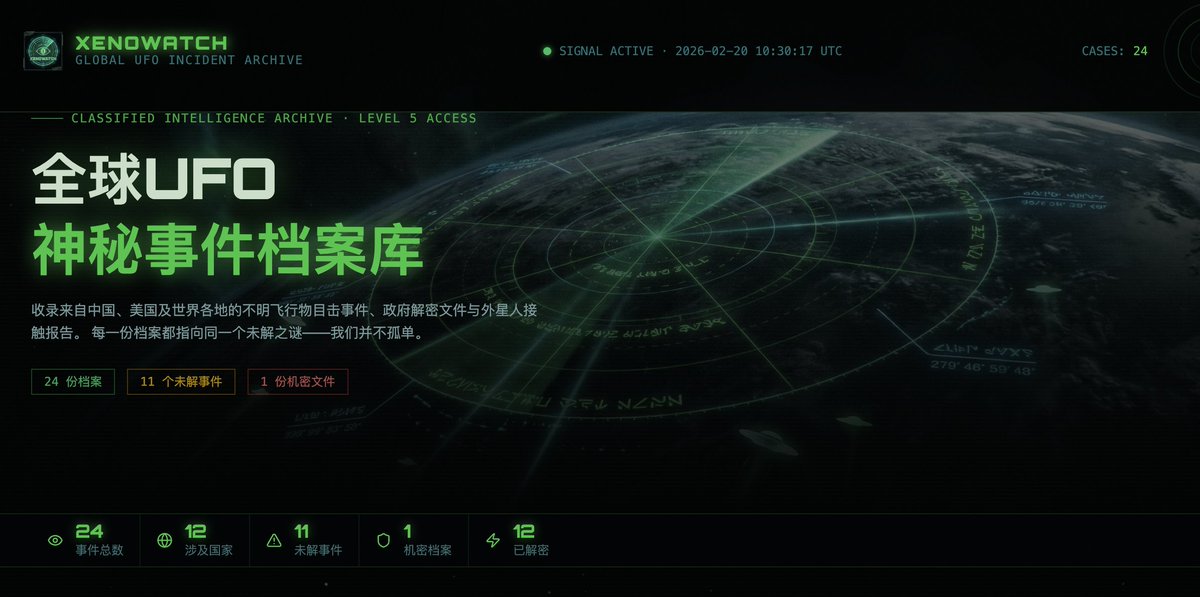 angle754445's tweet photo. 基于这两天外星人事件传播速度这么快，  

我做了一个“全球外星人事件档案库”，方便大家了解全球历史上的外星人事件，里面有全球外星人事件的链接跳转，各位可以尝试一下，不用上网到处去找了。 https://t.co/QxB9ztlig4 https://t.co/qfpoDlNlsQ