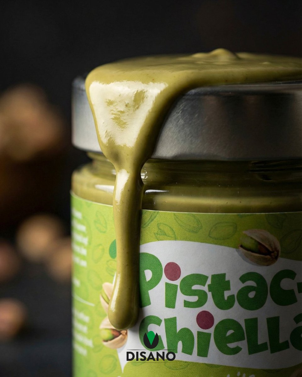 prodottidisano's tweet photo. Pistacchiella di Disano rappresenta l’eccellenza nella produzione di creme spalmabili professionali. Formulata con un'elevata percentuale di pistacchi selezionati, garantisce una struttura vellutata e un profilo organolettico intenso.

#pistacchio #cremaalpistacchio # https://t.co/0XJ1HPBm0N