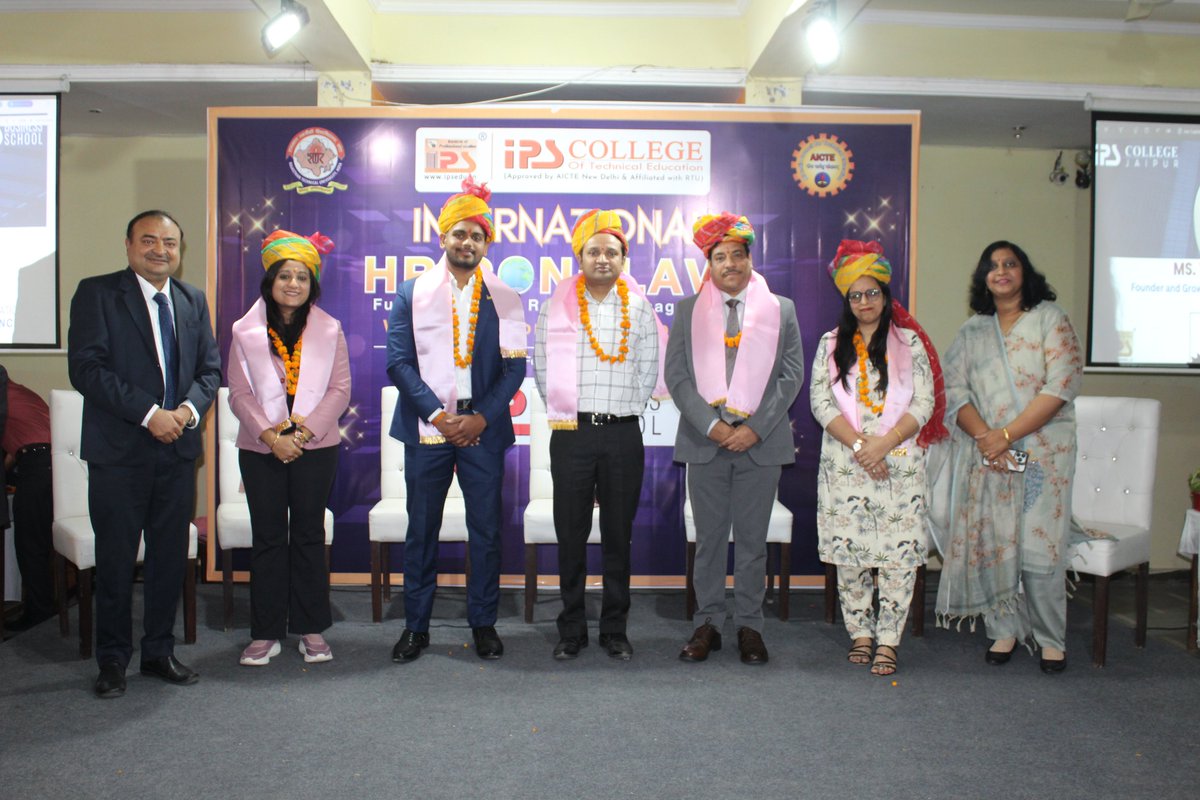 ipsjaipur's tweet image. 💼 Connecting Minds, Creating Impact – International HR Conclave!
#InternationalHRConclave #HRTrends #CorporateLeadership #InnovationInHR #NextGenHR