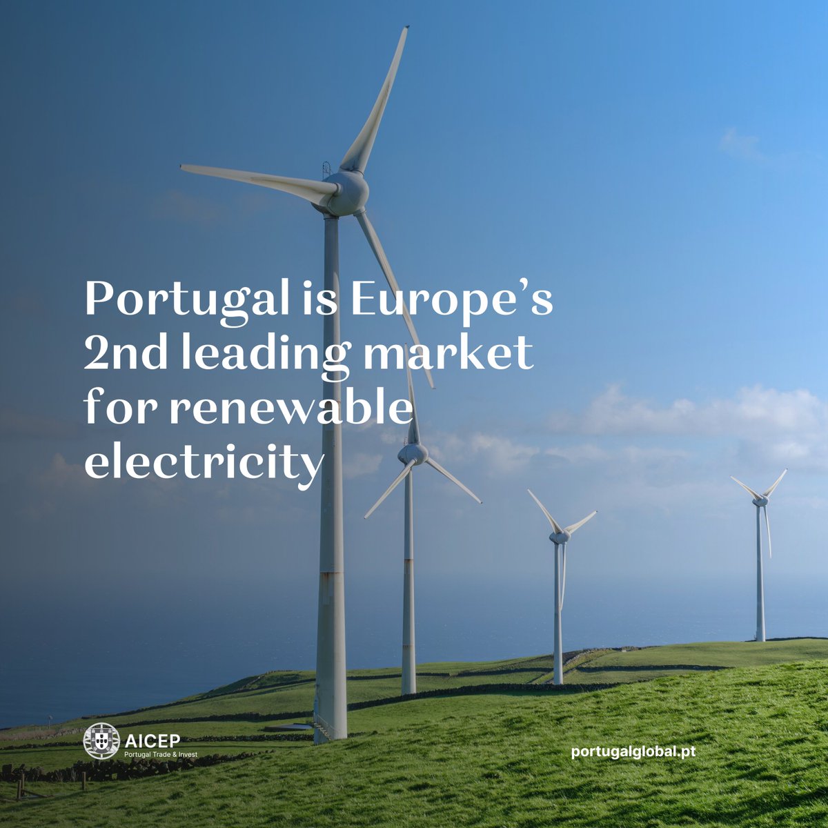 ⚡ Portugal is powering Europe’s energy transition!

In January, 80.7% of mainland electricity came from renewables — ranking 2nd in Europe (source: APREN – Portuguese Renewable Energy Association). 💧🌬️☀️

4,420 GWh of clean energy produced and 210 hours fully covered by