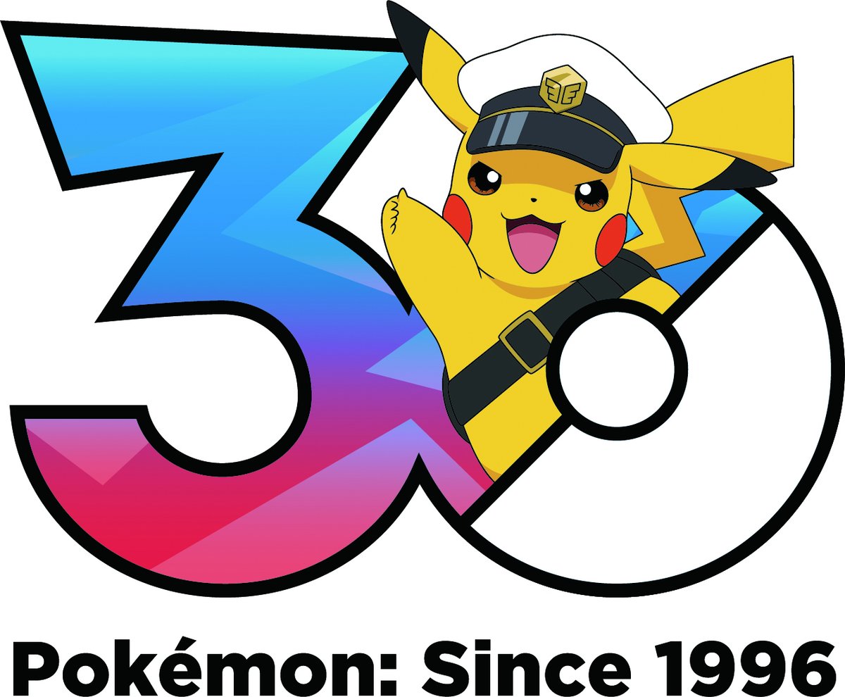 ポケモン30周年ロゴ（アニポケVer.）が初公開！ コイキングだけでは