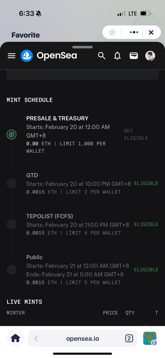 Ready to mint my <a href="/TepoNFT/">Tepo (testnet arc)</a> !

4444 supply and $3 MP.

Anyone minting as well? 👀