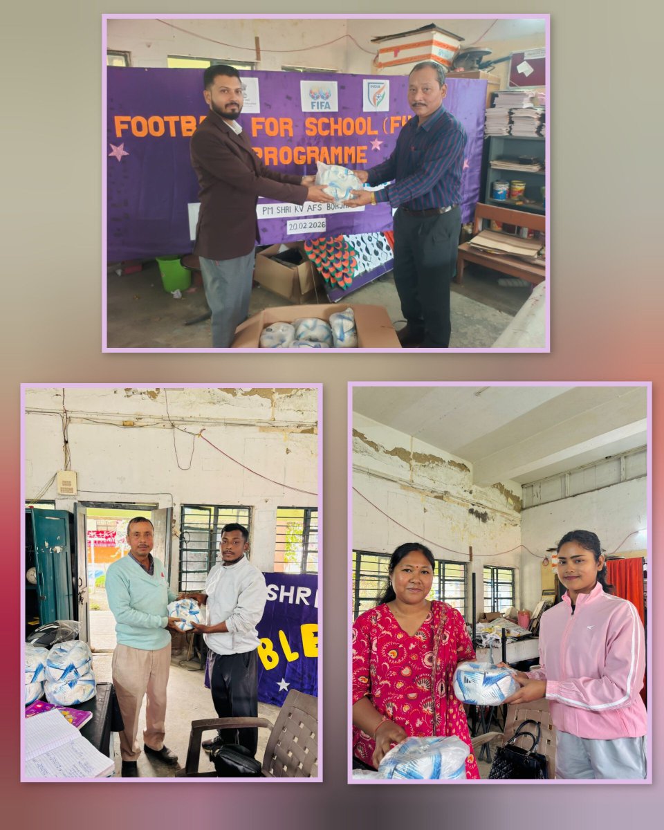 PM SHRI KV AFS BORJHAR tweet media