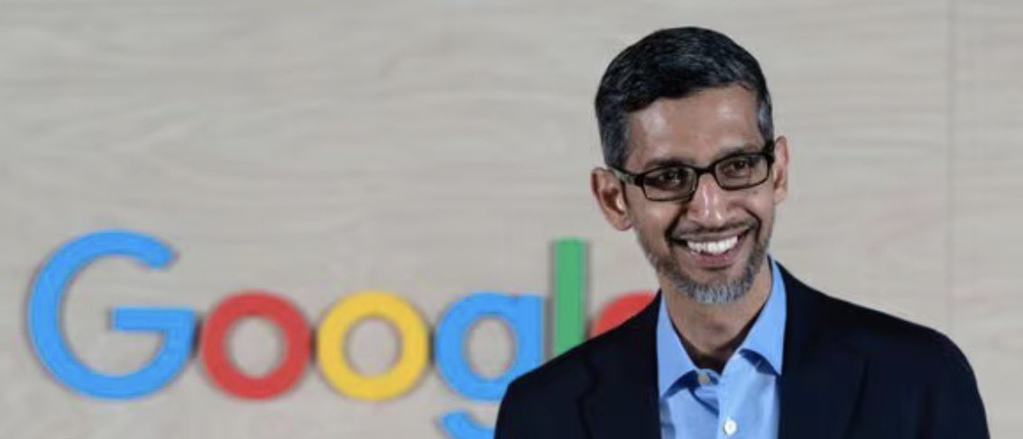 I asked the Google head “Why did you come for the AI summit?”
He replied “My name is Sundar…and I am here to Pitch-AI.” 😃
