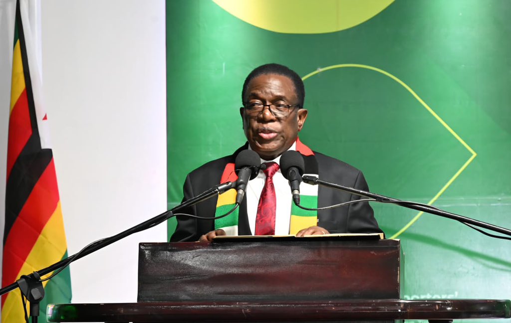 H.E. President @edmnangagwa is officiating as Guest of Honour at