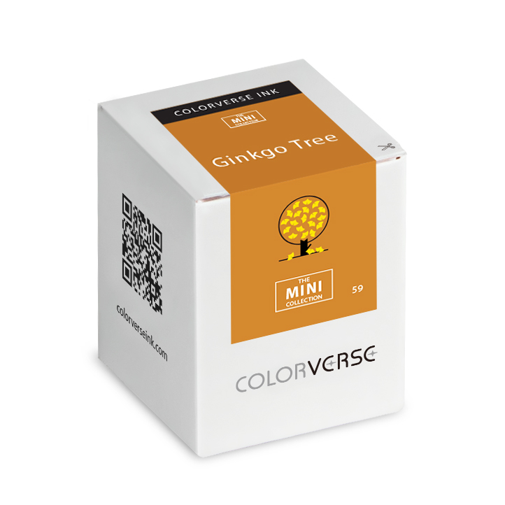 Colorverseinkjp's tweet photo. Earth Edition
【Wisdom of Trees】

59  Ginkgo Tree

インク色：ブラウン系

容量：5ml
価格：990円(税込)

今回は日本の秋を代表する紅葉樹でもある『イチョウ』

インク色は優しい温かみのある赤みがかったブラウンです。

S
#colorverseink #colorverse #カラーバース https://t.co/qg2iLVfoNc