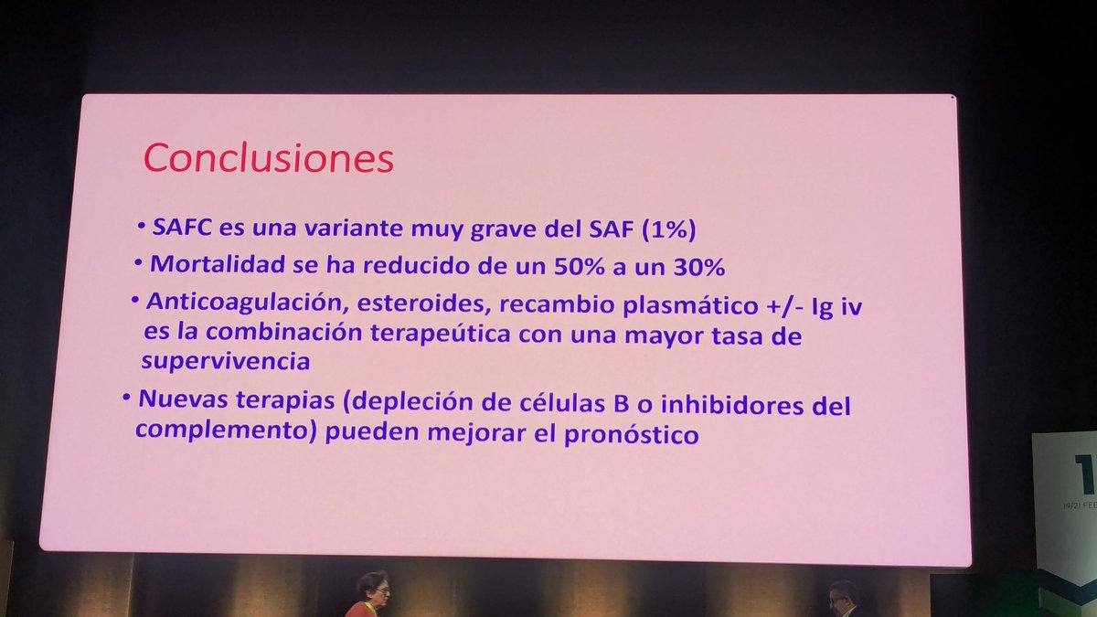 BMagallares's tweet photo. Dra Cuadrado en #simposioEAS26
Sus conclusiones sobre el #SAF #Catastrofico https://t.co/WzEBbYh1IL
