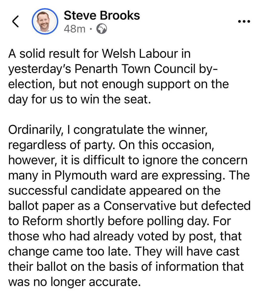 Steve Brooks tweet media