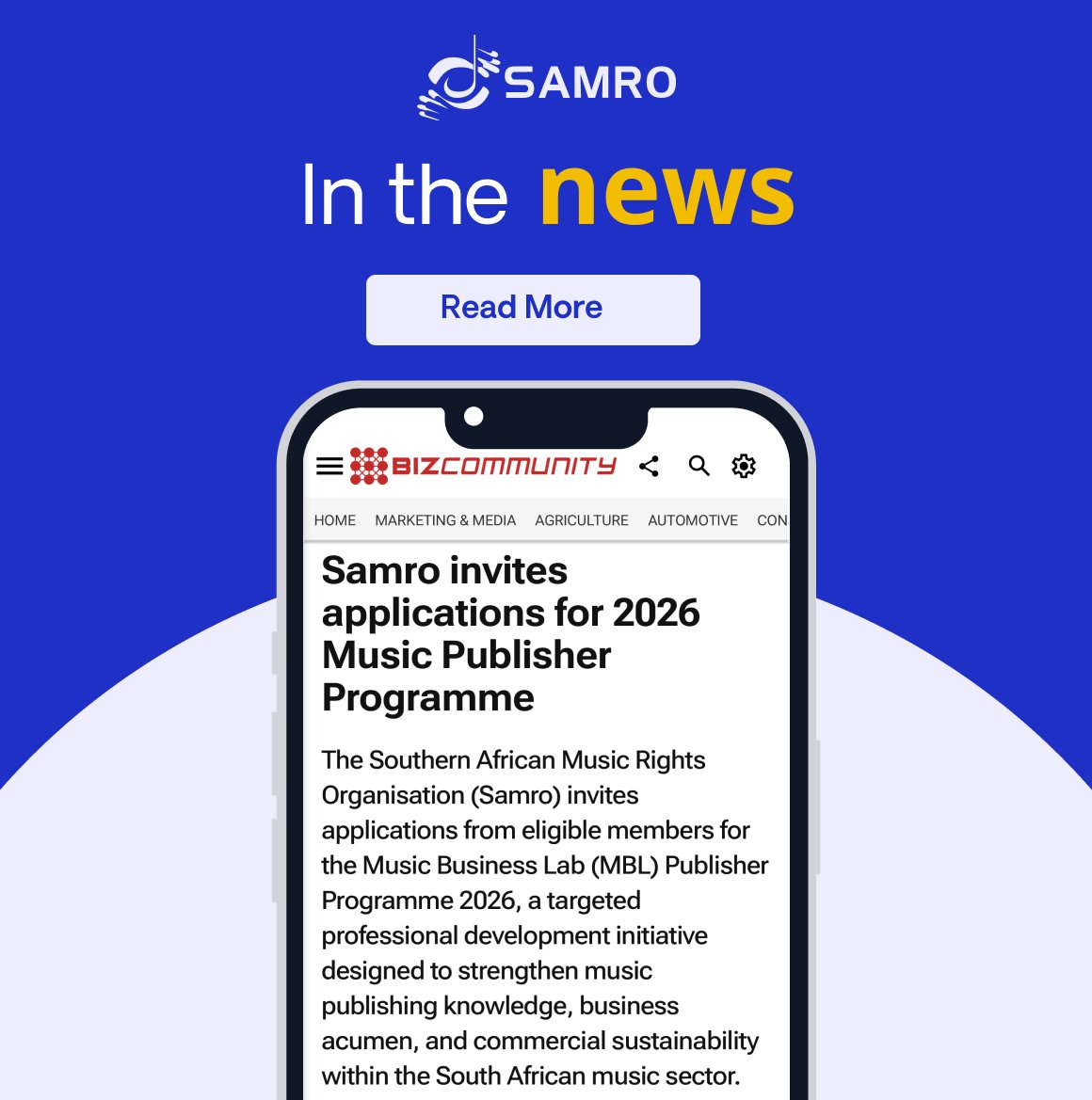 SAMRO tweet media