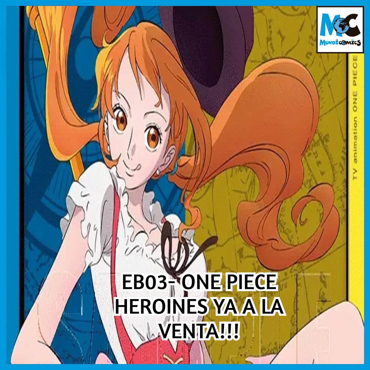 Desembarcan en Mundicomics las chicas más bonitas de los 7 mares con EB-03!!! YA A LA VENTA!!!

#OnePieceTCG #torrejondeardoz #eb03op
#TCG #MagicTheGathering
