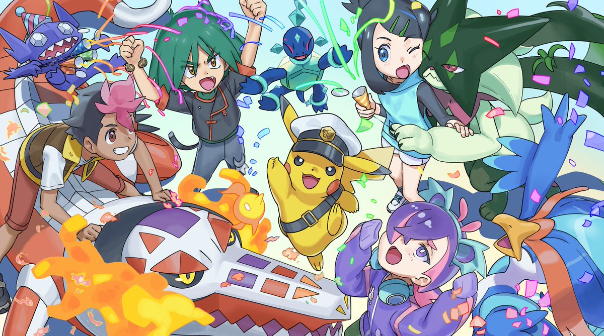 Serebii Picture: Special artwork has been released for the Pokemon anime to celebrate Pokémon's 30th anniversary next week

serebii.net