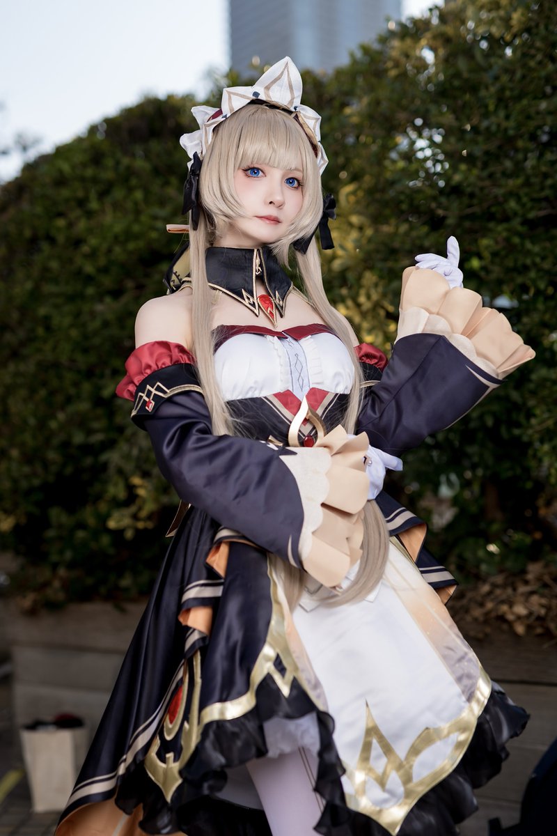 ⚠︎︎  コスプレ cosplay
原神  /  「傀儡 」　サンドローネ

　　　ふん、実に滑稽ね…

📷:橘花さん
#原神  #GenshinImpact #アコスタ池袋