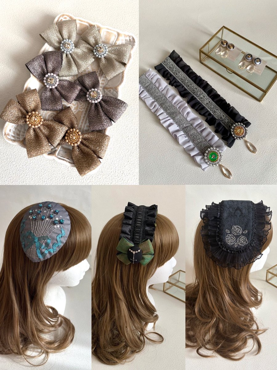 💫✨あと3日！✨💫

2/23(月・祝) 名古屋 #ドリシン に出展します。
Petit écrin étoileは【A-28】のブース
刺繍・ビーズ刺繍を飾ったヘッドドレスや、一緒に使えるリボン、アクセサリーをたくさんご用意しています。

#ドリシン8で会いましょう #ドリシン8