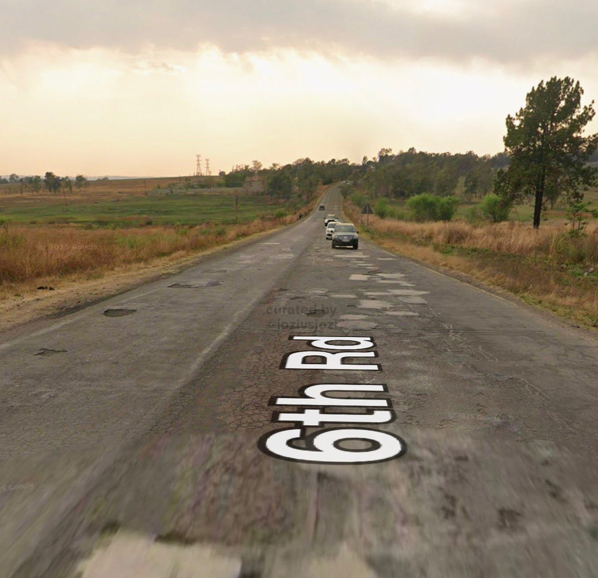 6th Road. Muldersdrift, Johannesburg. South Africa. 

2010 vs 2025