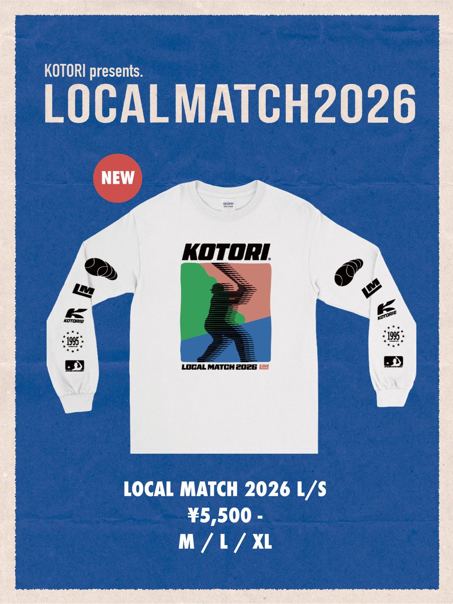 KOTORI_band's tweet photo. 【TOMORROW】

KOTORI pre.「LOCAL MATCH 2026」
w/ @sayonarapoesie 
O.A @tattletale_0318 

前売り券は本日23:59まで🎫
https://t.co/CKiafOixdF

📍旭川 CASINO DRIVE
🕒OPEN 17:00 / START 17:30

🛒MERCH ▶︎ 先行物販15:30-16:00
📷KOTORI ▶︎ ライブ撮影拡散自由

#KOTORI  
#LOCALMATCH https://t.co/JvaH2mtTV6