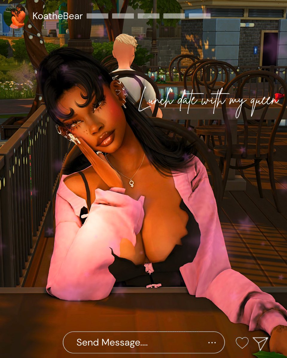 CyySims's tweet photo. Koa took Ellie out to lunch at a nice cafe after their first ultrasound appointment. Of course he had to post her on his Instagram💞 https://t.co/Uc14S4wkNm
