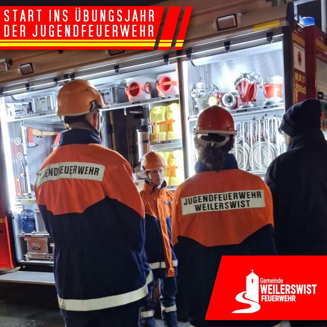 ffwweilerswist's tweet photo. 🚒🔥 Start ins neue Übungsjahr der Jugendfeuerwehr! 🔥🚒

👉 Du hast Interesse an Technik, Teamarbeit und spannenden Übungen

📧 Melde dich  Jugendfeuerwehr@weilerswist.de

#Jugendfeuerwehr #Feuerwehrnachwuchs #Teamwork #Ehrenamt #feuerwehrweilerswist #5einheiteneinefeuerwehr https://t.co/Na955ujZAf