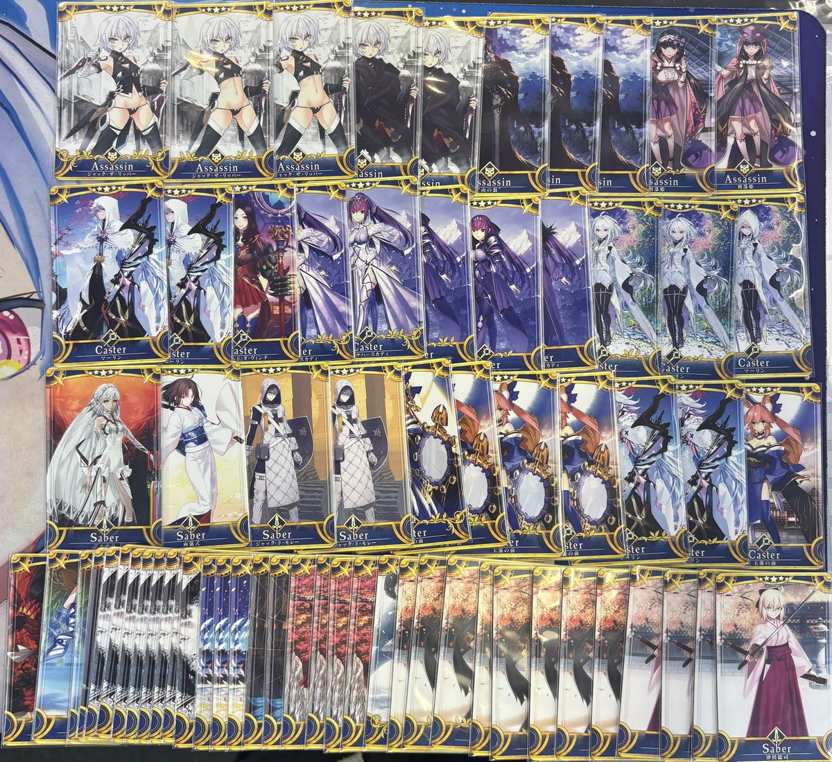 FGOACカード サーヴァント、礼装まとめ 本販売は個別に出します