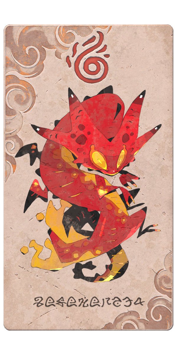 【Creature Card Introduction2】

╋━━━━━━
　Salamander
━━━━━━╋

🔥Fire Element

This spirit of fire thrives midst ordinary flames, which serve not as a bane but as a source of life.

#CuldceptBEGINS