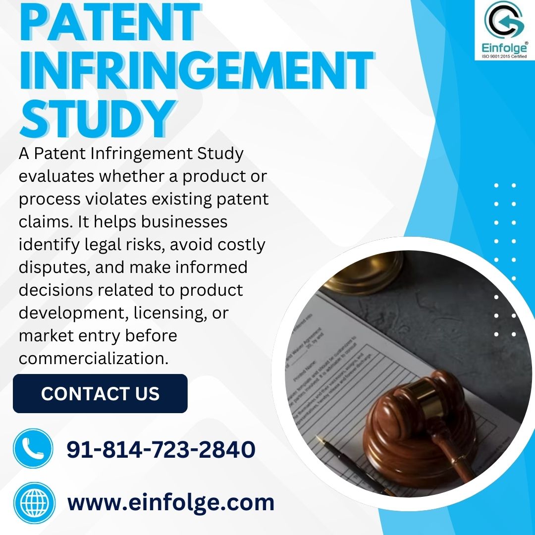 Einfolge's tweet photo. #Einfolge #PatentInfringementStudy helps #businesses identify potential patent
visit: https://t.co/fEG2pFza7O
#PatentInfringement #IPRiskAnalysis #ClaimChart #IPStrategy #PatentAnalysis #InnovationProtection  #MarketEntry #IPExperts #TechnologyMapping  #Einfolgetechnologies https://t.co/nQuxmWWncT