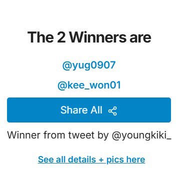 youngkiki_'s tweet photo. @yug0907
@kee_won01
두분 디엠 주세용!! https://t.co/f8xFftx1xO