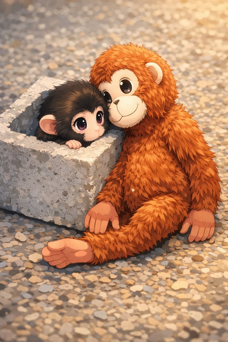 Punch todo va a estar bien ❤️‍🩹😭🫂🐒