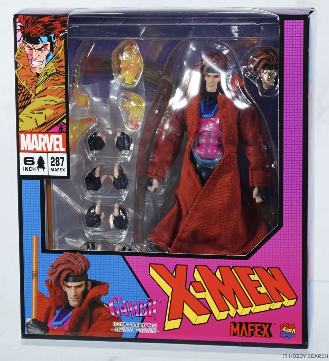 アメコミ MAFEX No.287 GAMBIT COMIC VARIANT Ver. C X-Men - Gambit (Comic Version) - No 287 - Mafex – eCollectibles