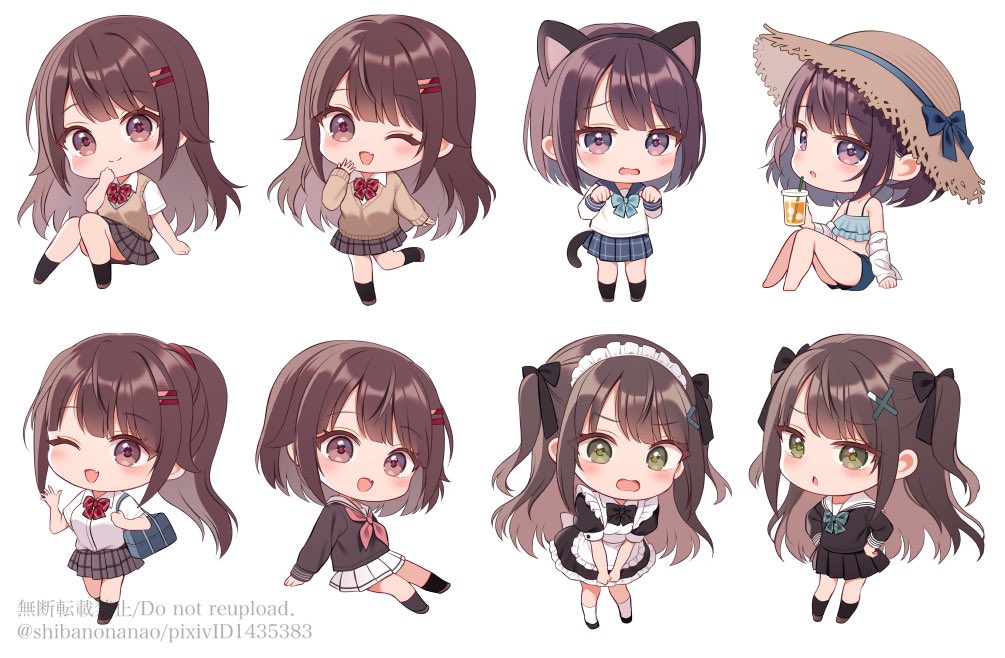 看板娘'sミニキャラ集