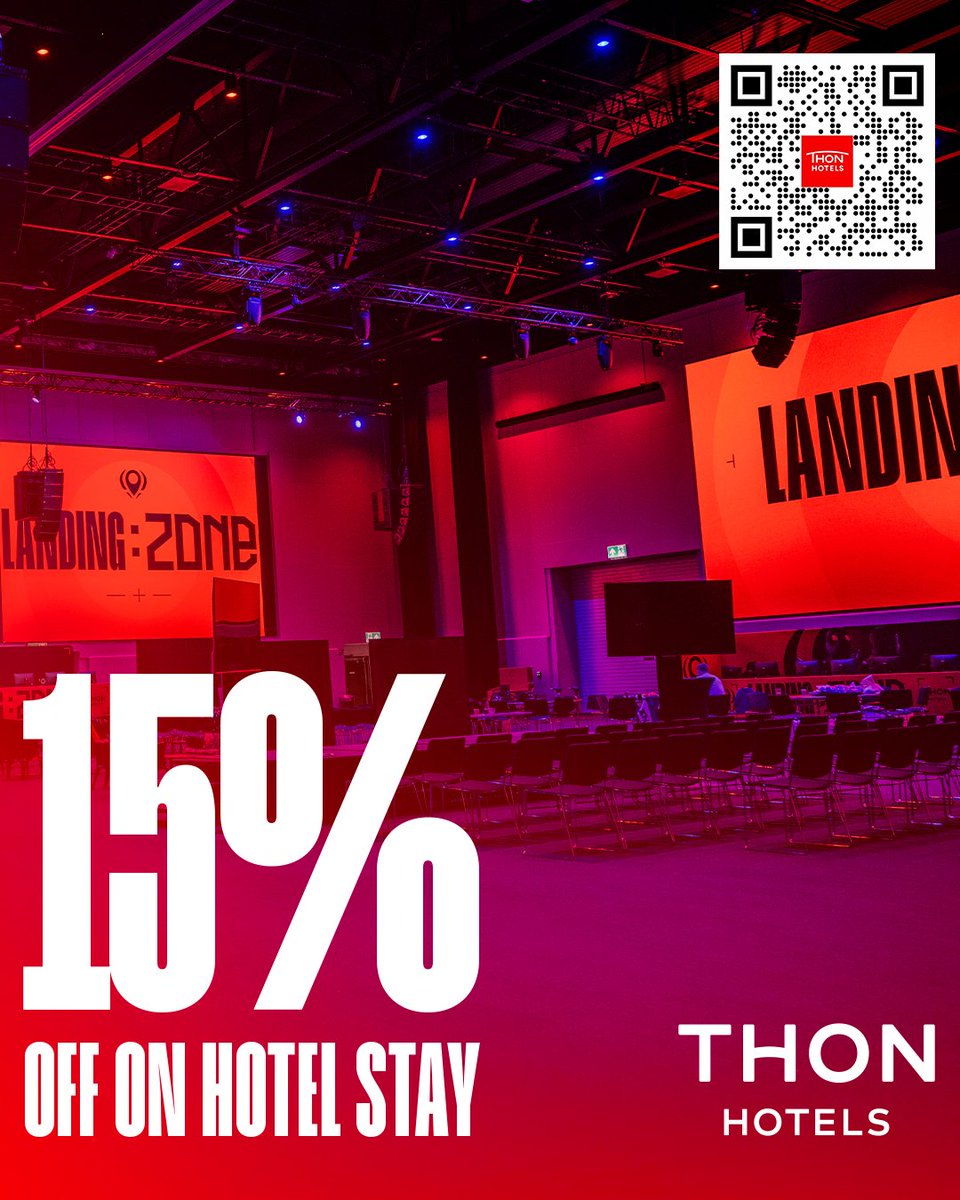 Enjoy a fabulous stay and get 15% OFF your booking!🏨

Don’t miss out, grab the deal now:
👉 thonhotels.com/?Firma=THC2908