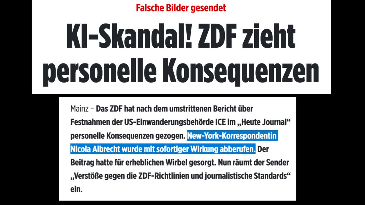 Prankmelder's tweet image. #ZDF zieht personelle Konsequenzen! 😅😅😅
Übernimmt #Theveßen den Job von #Albrecht?
Und wohin wird die "Abberufen"? In den Frühruhestand mit 110% Bezügen? Haltung-#Hayali macht natürlich weiter, Zuschauer-Mobbing hat Priorität beim #ZDF! 

#ZDF #heutejournal #oerr #oerrblog #ki