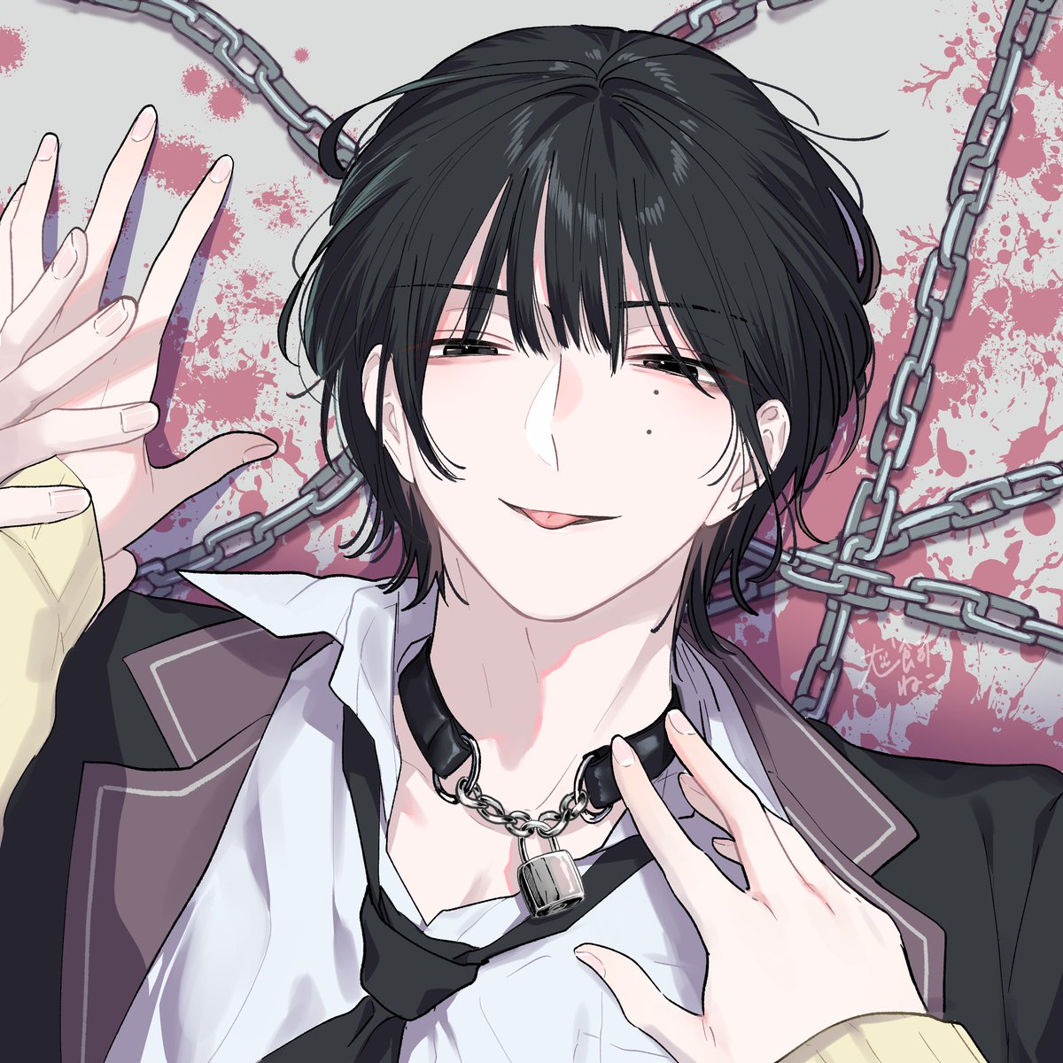 【予告】
3/5発売の花とゆめ7号にて新作よみきり「目黒から目が離せない！」を掲載いただける予定です。

とにかく怪しい監視役の男に監視されたり監視し返したりするお話です。当社比安心感ゼロです。よろしくお願いします！