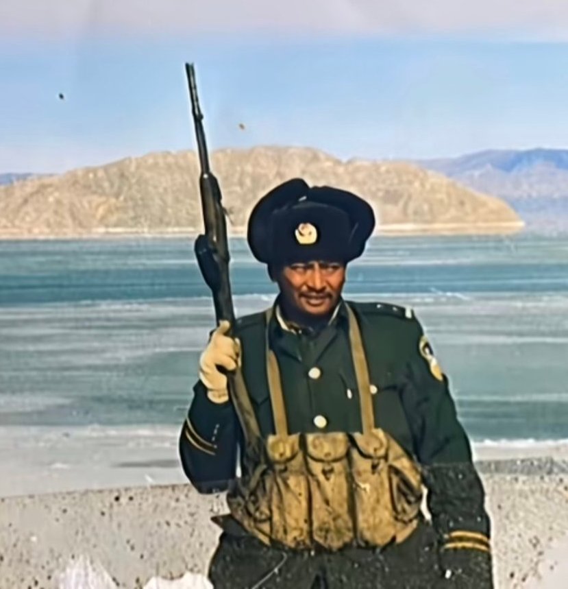 SteppeShaman's tweet photo. Sonam Dargye, a Tibetan environmentalist who created a nomadic vigilante group to fight poachers of the Tibetan Antelope, which was almost hunted to extinction

His team was called the "Wild Yak Platoon" &amp; engaged in gun fights with poachers. Killed in 1994, he lives forever. https://t.co/KQS92Zr3CM