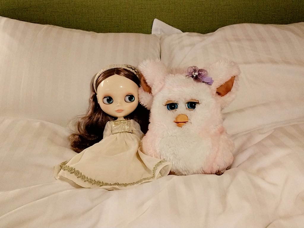 絵をたくさん見て楽しかったね🖼️
#ファービー #ブライス