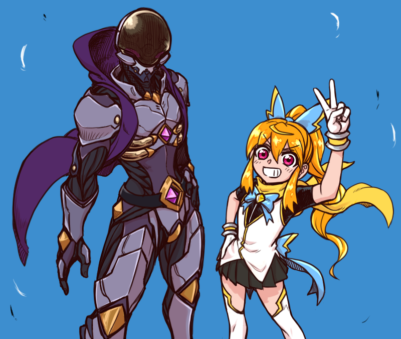 「人外とか怪人とか変身ヒロインとか #自分で生み出した一次創作オリジナルキャラを流」|461（ﾖﾛｲ）6/7ﾃｨｱ156【い54b】のイラスト