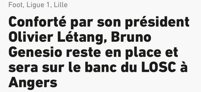 C'est un cauchemar. On s'enfonce la tête dans la merde avec le sourire.
1 victoires sur les 10 derniers matchs, 16 buts encaissé pour 5 marqués! Et on ne change RIEN.
Ca va forcement mal finir. Déja hier il y a eu de l'enervement, mais les supporters vont finir par exploser.