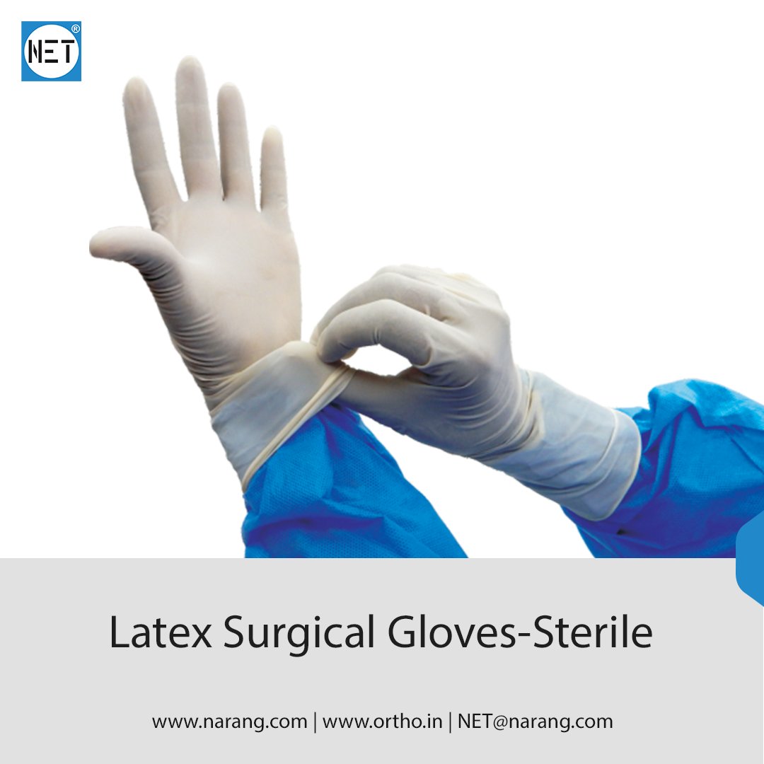 NET DS3510 Latex Examination Gloves by Narang Medical deliver reliable protection, comfortable fit, and dependable performance for clinical use.
narang.com/medical-dispos…