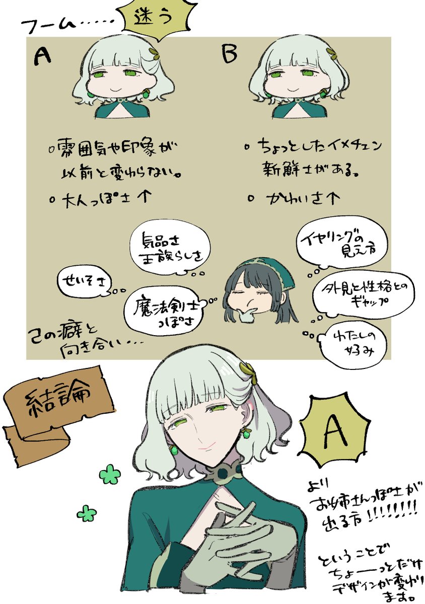 創作はこういうのがたのしいわよね 