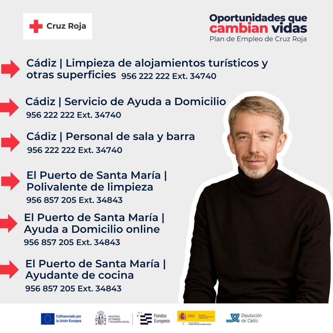 #Formación: Nueva oferta formativa (Cruz Roja Española - #Cádiz y #ElPuerto de Santa María) <a href="/CruzRojaCA/">Cruz Roja en Cádiz</a>  emfocadiz.blogspot.com/2026/02/formac…