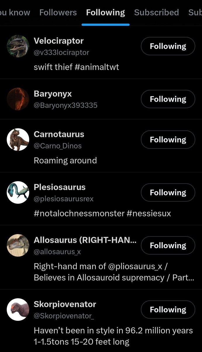 Il dinosauri Twitter è qualcosa per cui non ero ancora pronto