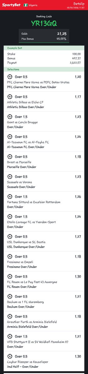 OddsFuel's tweet image. 21 Odds 🔥🔥

YR13GQ