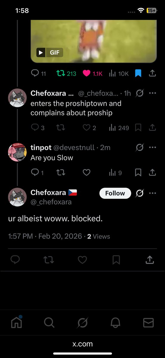 I’m calling u slow Cuz u called rpf csem proship You ARE SLOW😭😭😭😭😭
Im disordered btw Im Not ableist😬