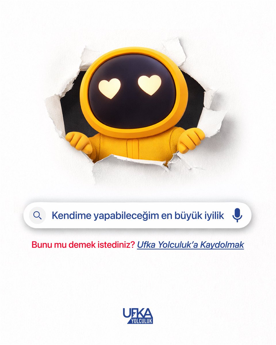UfkaYolculukCom's tweet photo. Bazen mutluluğu çok uzaklarda arıyoruz. Halbuki cevap bir “tık” uzağımızda olabilir. 🖱️ 

Ruhuna iyi gelecek bu yolculuğu sakın kaçırma! Seni de bekliyoruz. 💛

#13ufkayolculuk #kayıtol https://t.co/WYHJOUe2JD