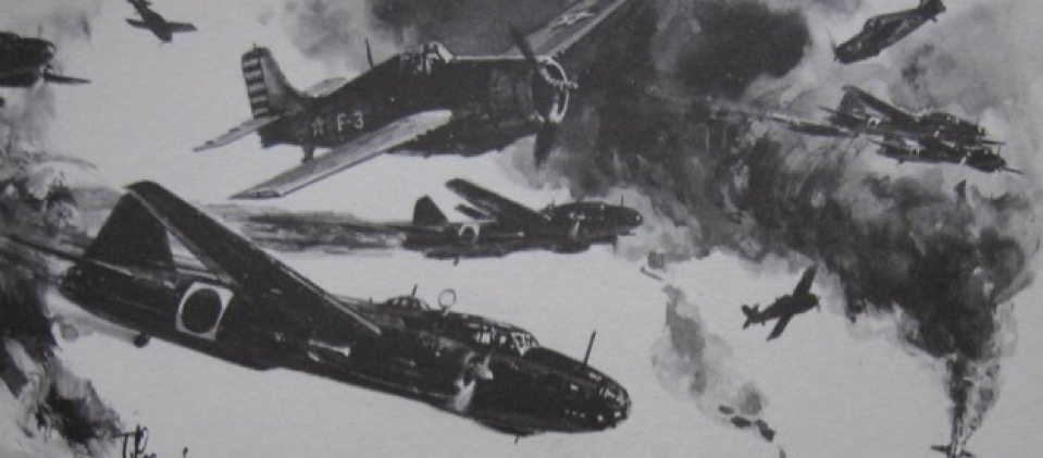 1942年2月20日 ニューギニア沖海戦 第11任務部隊のラバウルに対する